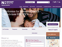 Tablet Screenshot of nhmintviewobgyn.org